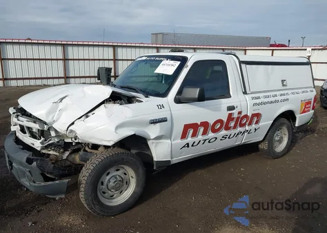 2007 Ford Ranger z USA, uszkodzony, nr VIN 1FTYR10D27PA66651